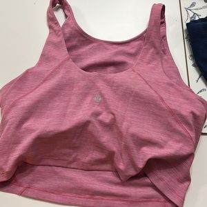 High Neck Pink Align Lululemon Tank